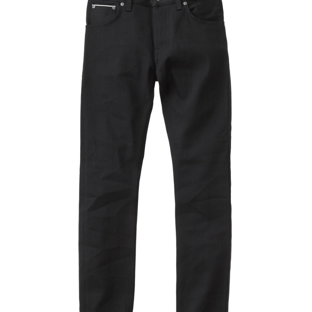 Nudie Jeans Grim Tim Dry Black Comfort Selvage